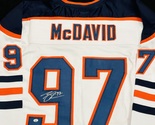 Connor Mcdavid Signed Edmonton Oilers Hockey Jersey COA - £279.84 GBP