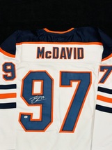 Connor Mcdavid Signed Edmonton Oilers Hockey Jersey COA - £278.97 GBP