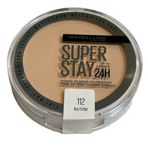 Maybelline Super Stay up to 24HR Hybrid Powder-Foundation Matte Finish, 112 - £14.17 GBP