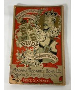 1908 ANTIQUE GUIDE TO MADAME TUSSAUD&#39;S EXHIBITION - BY GEORGE AUGUSTUS SALA - $17.82