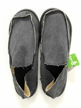 Sanuk SMF1001L Vagabond Big &amp; Tall Slip On Shoes Charcoal (17) - £54.48 GBP