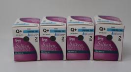 L&#39;eggs Silken Mist Control Top Panty Hose 8 Pair Jet Black Size Q+ New - $51.44 CAD