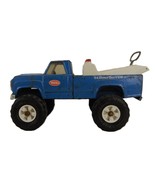 Tonka Tow Truck, &quot;24 Hour Service&quot;, Vintage Blue Pressed Metal, TNK-28 - $66.94 CAD