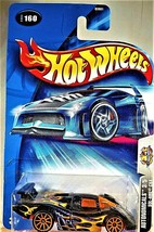 Hot Wheels #160 Autonomicals 3/5 SOL-AIRE CX4 Black w/Orange 10 Spoke Wheel - £6.29 GBP