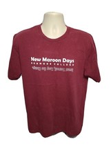 Roanoke College Experience New Maroon Days Adult Large Burgundy TShirt - $310.15 MXN