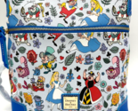 Disney Dooney &amp; and Bourke Alice In Wonderland Crossbody Bag Purse Chesh... - $197.99