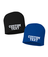 CUSTOM Embroidered Beanie &amp; LOGO RECREATION - Skull Cap Custom Beanie Hat - $54.33 CAD