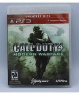 Call of Duty 4: Modern Warfare Greatest Hits (PlayStation 3) - CIB W/ Ma... - £6.04 GBP