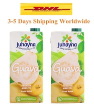 2 Liter Juhayna Classic Guava Juice Pure Fruit Nectar Premium Quality Drink - £44.23 GBP