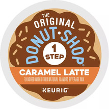 ORIGINAL DONUT SHOP ONE STEP CARAMEL LATTE KCUPS 10CT - $287.56 MXN