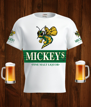 Mickey&#39;s  Beer White T-Shirt, High Quality, Gift Beer Shirt  - £25.08 GBP