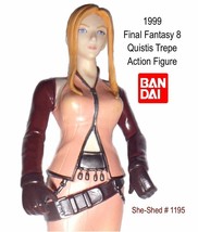 Final Fantasy VIII Extra Soldier Quistis Trepe Figure 1999 Bandai Action Figure - $9.95