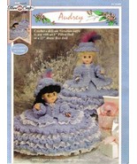 Audrey [Fibre Craft FCM 409] Crochet Victorian outfit Pillow Doll Music ... - £8.55 GBP
