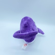 TY Beanie Boos Flips the Sea Dolphin Purple 6&quot; Retired Big Sparkle Eyes  - £3.93 GBP
