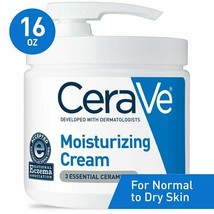 CeraVe Moisturizing Cream for Face &amp; Body, Daily Moisturizer with Pump 1... - $39.59