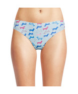 No Boundaries Women&#39;s Micro Ultra Cheeky Panties Size X-LARGE Water Blue... - $11.64
