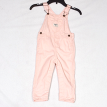 OshKosh B&#39;Gosh Girl&#39;s Overalls Peach Pink Size 18 months - £10.76 GBP