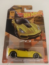 Hot Wheels 2023 Corvette 70th Anniversary 7/8 Yellow 19 Corvette ZR1 Convertible - £9.39 GBP