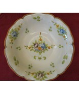 Italy Serving Bowl Handcrafted Painted Vintage Floral Signed Ascolip Ita... - £22.82 GBP
