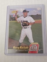 2009 Upper Deck Signature Stars #USA-10 Manny Machado USA Star Prospects RC - £3.72 GBP