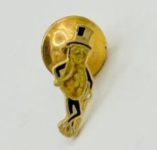 Vintage Mr. Peanut Planters Peanuts Advertising Pin Back Lapel Pin - £10.84 GBP