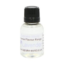 Cupcake World Intense Food Flavouring Lavender 28.5 ml (Pack of 2)  - £13.58 GBP