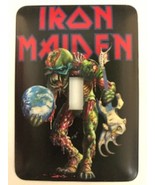 Iron Maiden Metal Switch Plate Rock&amp;Roll - £7.30 GBP