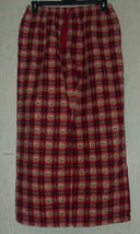 Excellent Womens Woolrich &quot;Ruby Sheep Plaid&quot; Flannel Pajama Pants Size M - £22.39 GBP