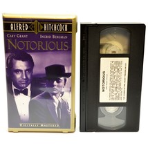 Vintage Notorious Cary Grant VHS Digitally Remastered Hard Case - £11.80 GBP