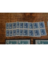 Canada Stamp Blocks 1957-62 Congress BC Geophysical Mining Education Mei... - £19.82 GBP