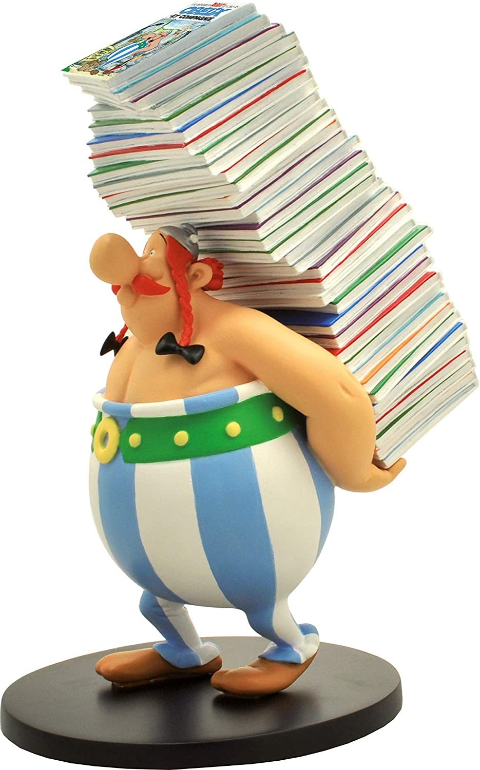 Obelix stack of comic book resin statue Asterix official product - $169.99