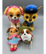 Paw Patrol TY Teenie Ty&#39;s Plush Toy Set 4 Pc - $13.06