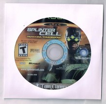 Tom Clancy Splinter Cell Pandora Tomorrow video Game Microsoft XBOX Disc Only - £7.57 GBP