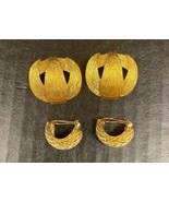 2 Pair Vintage Clip On Earrings B.S.K. and Vendome - €48,62 EUR