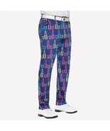 NWT ROYAL &amp; AWESOME Golf Neon Light Shot of the Day Pants Size 30x30 nov... - €38,76 EUR