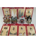 Christmas Winter Cobblestone Village Miniatures Accessories, Select: Type - £2.38 GBP