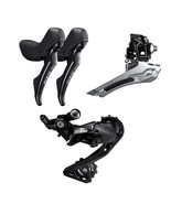 Shimano 105 R7000 3pcs Groupset Front Rear Derailleur Brake Lever Set ROAD - $239.06 CAD+