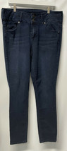Torrid Jeans Women&#39;s Straight Leg Mid Rise Stretch Denim Dark Blue 18T I... - £19.78 GBP