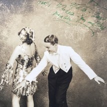 1934 Jim &amp; Mary Song &amp; Dance Duo Theater Stage Show Publicity Photo Card 8x10 - £18.27 GBP