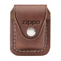 Zippo - Brown Lighter Pouch with Clip - LPCB - $14.49