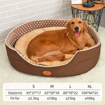 HOOPET Double Sided Available All seasons Big Size Extra Large Dog Bed House Sof - £36.79 GBP+