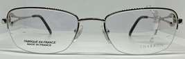 NEW Charriol Eyewear PC 7388 Side Logo C France Half-Rim Eyeglasses Rx S... - $199.86