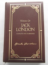 Works Of Jack London ~ Classics Call Of The Wild ~ White Fang ~ Gold Detail Hb - £19.21 GBP