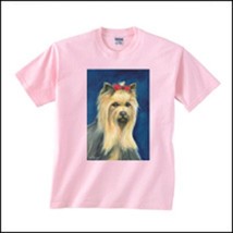 Dog Breed Yorkshire Terrier Youth T-shirt Gildan Ultra Cotton...Reduced Price - £5.97 GBP