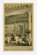 Section Main Dining Room Hotel Pennsylvania Postcard New York City  - £12.37 GBP