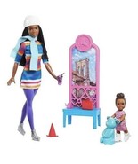 Barbie Life In The City &quot;Brooklyn&quot; Roberts Ice Skating Playset - £7.96 GBP