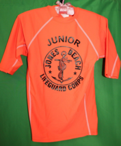 Junior Lifeguard Corps Jones Beach Rash Guard Swim Top Size Adult Small ... - £19.77 GBP