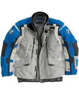 BMW Motorrad Rallye Grey Blue Jacket Men’s Motorcycle/Motorbike RIDE FOUR SEASON - $339.00