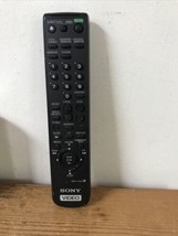 OEM Sony RMT-V402 Video Black Television TV Video Audio Remote Control  - £19.54 GBP