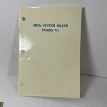 Vintage 8mhz System Board Manual Booklet Instructions Retro Computing - £8.97 GBP